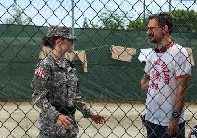 Stewart and Sattler and the Camp x-ray set