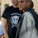 Corbijn and Clooney on the set of the American. Photo courtesy of Focus Features.