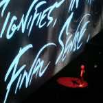 Waters lets the Wall doing the talking for “Bring the Boys Back Home.” Photo by Lourdes Herrero.