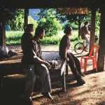 Sakda Kaewbuadee, Thanapat Saisaymar, Jenjira Pongpas, Samud Kugasang in Uncle Boonmee Who Can Recall His Past Lives. Still courtesy of Strand Releasing.