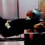 Klaus Löwitsch in World on a Wire. Image courtesy of Janus Films.