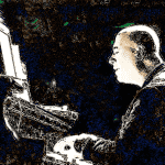 Mike Garson. Digitally altered image by Garson. Courtesy of Mike Garson.