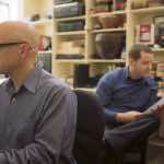 Eno (left) and Holland. Image courtesy of Bang On.