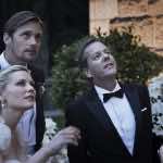 Kirsten Dunst, Alexander Skarsgaard, Kiefer Sutherland and Charlotte Gainsbourg in MELANCHOLIA. Photo courtesy of