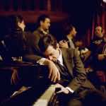 Serge Gainsbourg (Eric Elmosnino) at piano in ‘Gainsbourg: A Heroic Life.’ Film still courtest of Music Box Films.