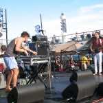 Boom Bip on the Weezer Cruise, Jan. 20, 2012. Photo by Hans Morgenstern.