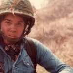 Yates circa 1982. Film still from ‘Granito’