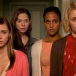 MacLemore, Tipton, Echikunwoke and Gerwig in ‘Damsels In Distress.’ Image courtesy of Sony Pictures Classics