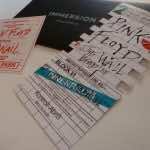 Memorabelia contents from the Wall Immersion box set. Photo by Hans Morgenstern.