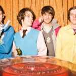 Starfucker circa 2009; L-R: Keil Corcoran, Biornstad, Hodges and Shawn Glassford. photo by Sarah Cass