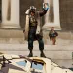 Tom Hardy in ‘The Dark Knight Rises.’ Image courtesy of Warner Bros. Pictures.