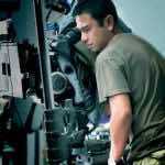 Yam Larans at work. Image courtesy of the director/cinematographer