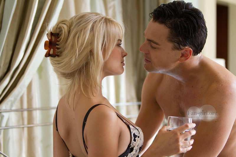 Robbie and Dicaprio in Wolf