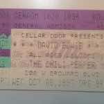 David Bowie Chili Pepper 10-7-97