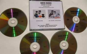 Advance copies for Bowie’s Station to Station features DVD-A