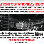 Bowie’s Station to Station and ’76 Nassau concert streaming online now!