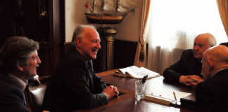 Meeting Gorbachev offers a love fest among tragic turns of Soviet reform